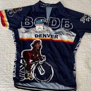 Women's Cycling Jersey HILL KILLER - Navy Blue - BGDB XL, NWT